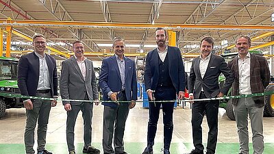 Rhenus Automotive et John Deere s'installent dans un nouveau centre de logistique et d’assemblage à Gand