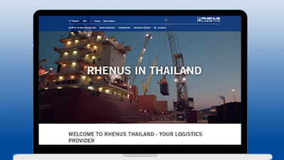 Relaunch: Rhenus in Thailand geht mit neuer Website live