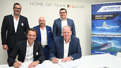 Gold im Visier: Rhenus ist offizieller Logistikpartner des belgischen Olympiateams