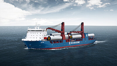 Zeamarine and Rhenus sign contract during the Project Cargo Summit in Rotterdam