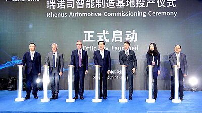 Rhenus Automotive eröffnet ersten Produktionsstandort in China