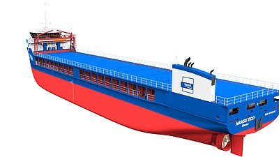 Rhenus-Arkon-Shipinvest entwickelt ökologische Shortsea-Flotte und gibt vier Eco-Schiffe in Auftrag