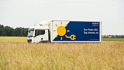 Rhenus launches a road test vehicle to measure solar data to obtain a more sustainable fleet