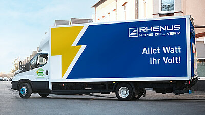 Rhenus Home Delivery investiert in nachhaltige Flotte: 150 E-Lkw bis 2023