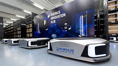 Rhenus Warehousing lanza un nuevo proyecto de robots móviles autónomos con Geek+